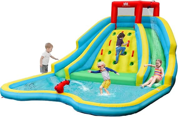 Inflatable Water Slide & Blow up Pool